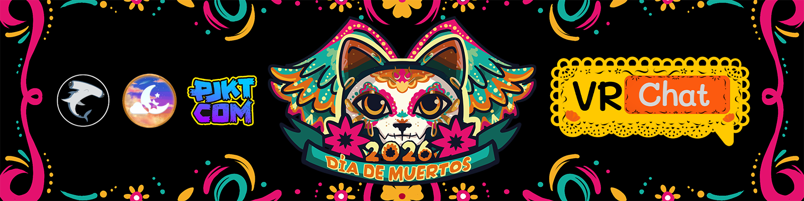 Día de Muertos with Forjadores Hispanos, El Alba, PJKT Community and VRChat